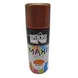 Color: cobre., Cantidad: 400 ml., Eficaz sobre madera, metal, cartón, plástico, etc., Utilizar en exteriores o un lugar bien ventilado.
