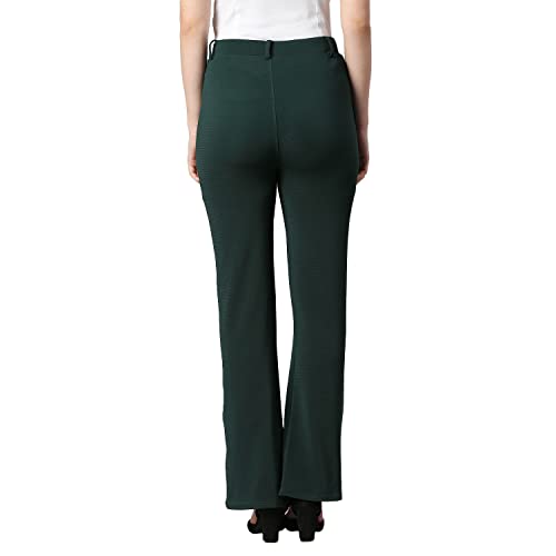 Image of Smarty Pants Women's Cotton Bell Bottom Formal Trouser