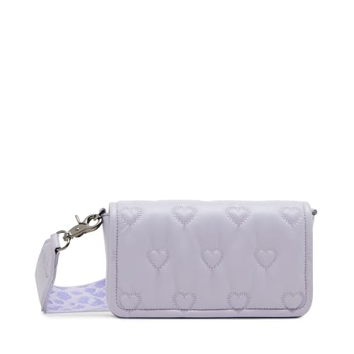 Betsey Johnson Quilted Heart Crossbody