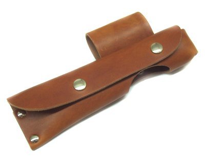 Porte-marteau de géologue en cuir pleine fleur avec passant ceinture robuste