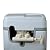 Whirlpool WHES18 High-Efficiency Compact Home Water Softener, Gray