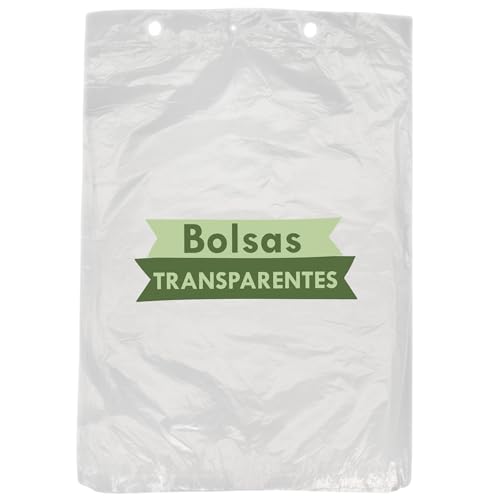 Bolsas de Plástico en Block Tamaño 30x40 cm 1000 Unidades Duraderas Translúcidas Transparente Resistentes para Fruterias Carnicerias Pescaderias Mercadillo Congelación Conservar Hogar