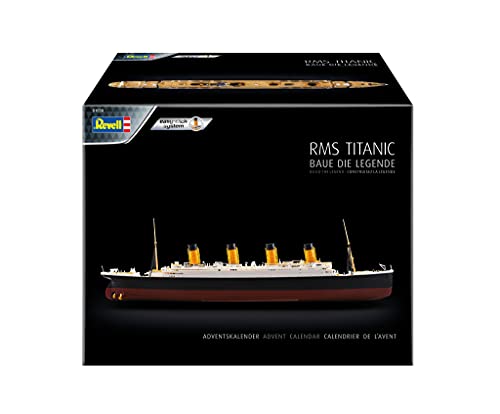 Revell Adventskalender, RMS Titanic mit Easy-Click-System in 24 Tagen zum Schiffsmodell, Adventskalender für Jungen, Mädchen & Erwachsene ab 10 Jahren, Geschenk zu Weihnachten – Bild 3