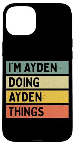 I'm Ayden Doing Ayden Things �ʔ������� �X�}�z�P�[�X iPhone 15 Plus �p
