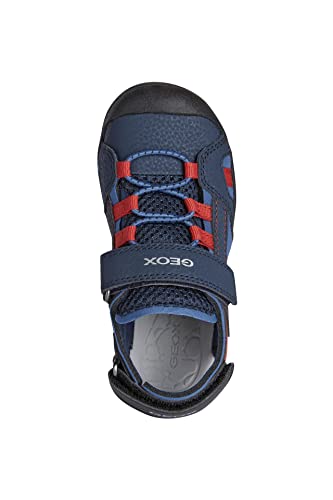 GEOX Boy's Vaniettboy 13 Sandal, Navy/Dk Blue, 4 Big Kid2