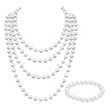 collana perle barocche prezzo Eleganza e classe: un accessorio classico, un set di gioielli di perle è nobile e raffinato. Che si tratti di occasioni formali o nella vita di tutti i giorni, possono dare un tocco di eleganza e fascino femminile.