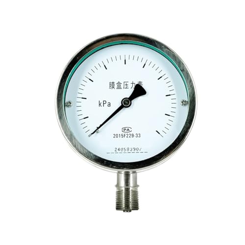 Manomètre à membrane YE100BF pour le contrôle des réseaux de gaz