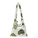 Jumpauto Grand sac à main en peluche pour femme Imprimé Love, Vert,