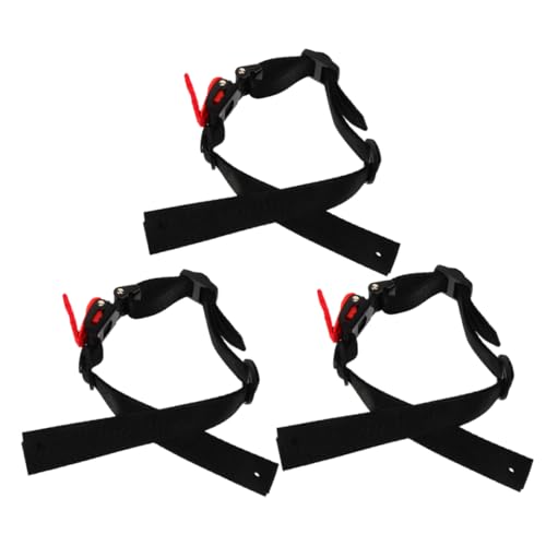 Correas de barbilla de nylon y metal para casco de seguridad ajustable de motoristas y obras