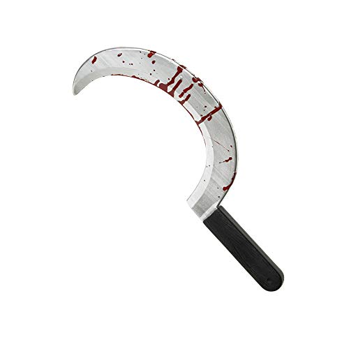 W WIDMANN MILANO Party Fashion - Arme sanglante, environ 44 cm, Accessoire, Horreur, Halloween, Fête à thème, Accessoires pour déguisements