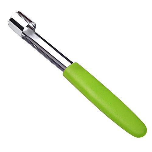 Apple Corer Remover, Stainless Steel for Apple Corer Digging Tool Fruit Stalks Fetch Nuclear Jam Pie Kitchen Tools,Green Useful and Practical Fashion in Practical