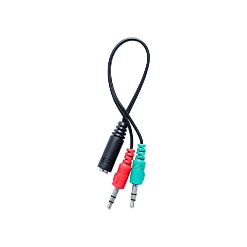 Cabo Adaptador P3-P/2P2 CE403 OEX – Preto, verde e vermelho