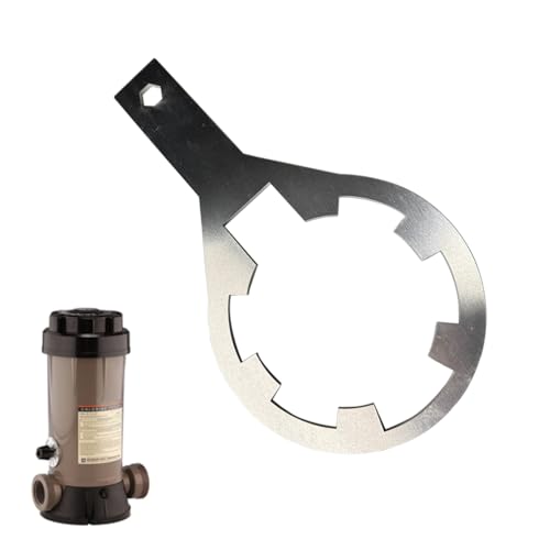 Dgqtrx Upgrades Chlorinator Wrench Opener for The Lid of Hayward Chlorinator Compatible with CL200 CL220 CL2002S Made of Harder Aluminum Material