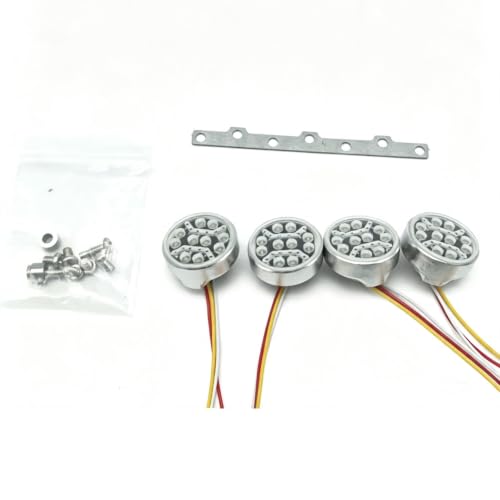 �z�C���C�g�o���p�[�A���~���� For Tamiya For SCANIA 770S For VOLVO For ACTROS 3363 For MAN 1/14 Rc �J�[�A�b�v�O���[�h���i RC�h���t�g�J�[�p�[�c