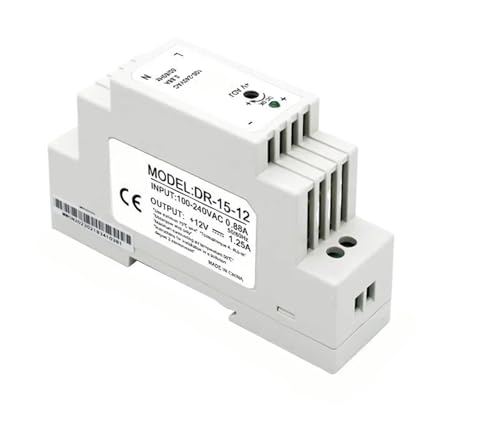 Alimentation sur rail DIN DR-15-24 pour transformateur industriel 24V