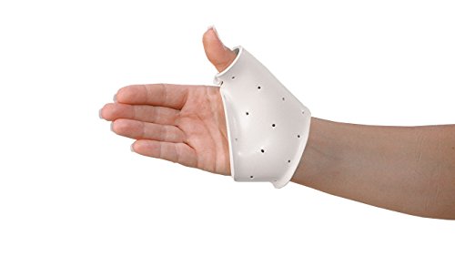 Image of Rolyan PolyformThermoplastic Splinting Material, 1% Perforated, Custom Rigid Splint Fabrication for Elbow, Functional Positioning, Latex Free, 1 /8 inch x 24 inch x 36 inch, Single Sheet, White