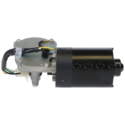 Image of OEG Parts New Front Windshield Wiper Motor Compatible with BMW 318i 1983-1993, 533i 1984, 325e 1984-1987, 528e 1984-88, 524td 1985-1986, 535i 1985-1988 43-1057 61611373385 61-61-1-386-155 61611386156