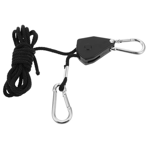 Perchas de trinquete FOMIYES de cuerda ajustable: evite caídas de ropa y equipo