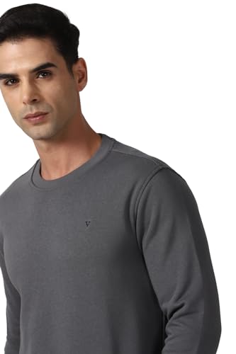 Image of Van Heusen Men's Polycotton Crew Neck Sweatshirt
