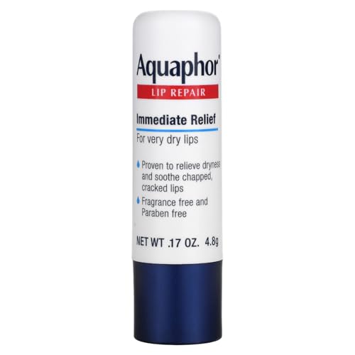 Aquaphor Lip Repair Stick - Soothes Dry Chapped Lips Stick 17 Oz