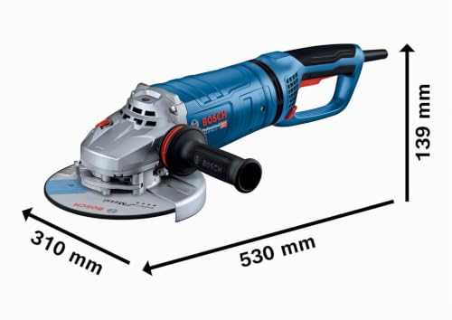 Amoladora angular Bosch con KickBack Control de 2700W y disco de 180mm 4