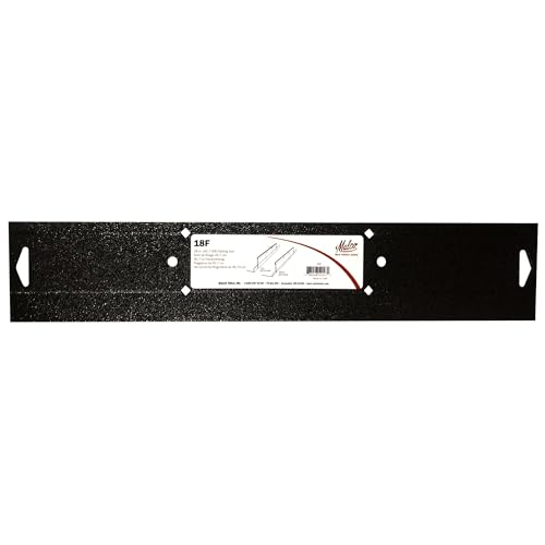 Malco 18F 18" Sheet Metal Folding Tool &ndash; Dual-Depth 3/8" & 1" Bends, Sight Holes for Depth Alignment | HVAC Drive Cleats, Ductwork & Roofing | Made in USA