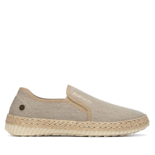 REFRESH   Alpargatas Hombre Taupe   Calzado Cómodo y Versátil   Moda Casual   Modelo 17552202 (Talla 43)