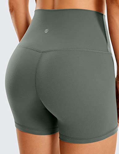 Image of CRZ YOGA Butterluxe Biker Shorts 4 inch | Extremely Soft, Gentle Compression, Yoga, High Waisted, for Women