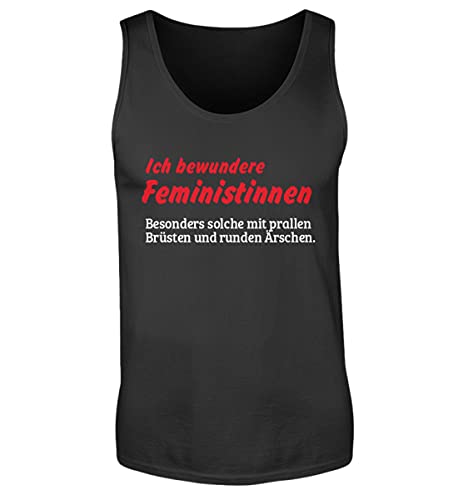 Camiseta de tirantes hombre negra transpirable con estampado moderno