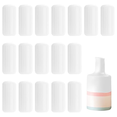 Lot de 16 manchons élastiques de voyage, en silicone, anti-fuite, housses pour conteneurs de voyage, réutilisables, fournitures de toilette de taille voyage adaptées aux articles de toilette et aux