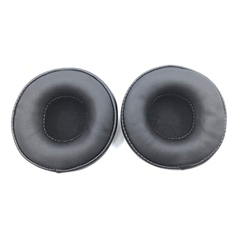 siwetg 1 Pair 70mm Earmuff Ear Cushion Pads For Urbanears Plattan ADV Zinken Headphones 70mm Diameter Three-dimensional Sewn Thickened Memory Foam Earphone Cover Cover
