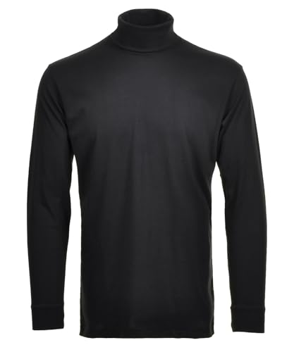 Ragman Pull à manches longues pour homme - Noir - 4XL