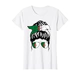 Fille algérienne Drapeau Algérie Fière Algérie Femme algérienne T Shirt