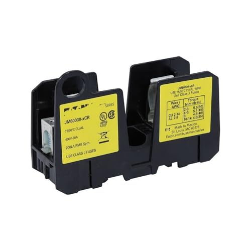 Fusible LPJ-8SP temporisé 600 Vca 8 A Classe CC embase de bloc JM60030-1CR