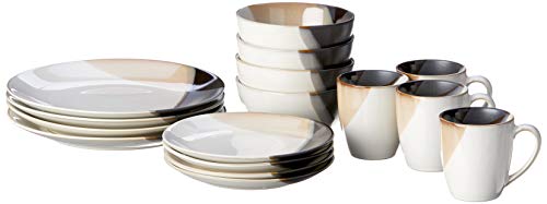 Gourmet Basics by Mikasa Caden 16-Piece Dinnerware Set, Service for 4 - 5216706