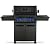 Napoleon Phantom Prestige 500 Natural Gas Grill w/Infrared Rear Burner, Infrared Side Burner, & Rotisserie Kit - P500RSIBNK-3-PHM