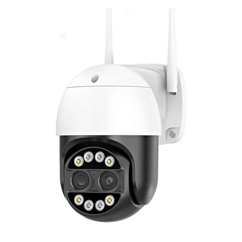 LNBBEQ 4K 8MP PTZ WiFi Camera with 8X Zoom & AI Detection