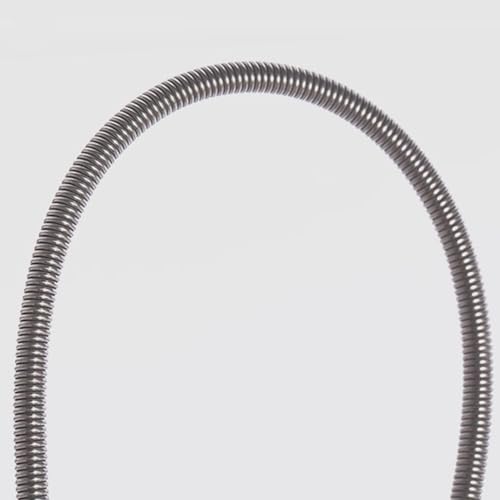 Cepillo flexible para desagües de acero inoxidable, cepillo multifuncional doblable para limpieza de tuberías miniatura 3