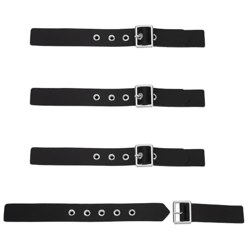 FINGERINSPIRE 4 Set Chiusure In Pelle Da Cucire In Similpelle