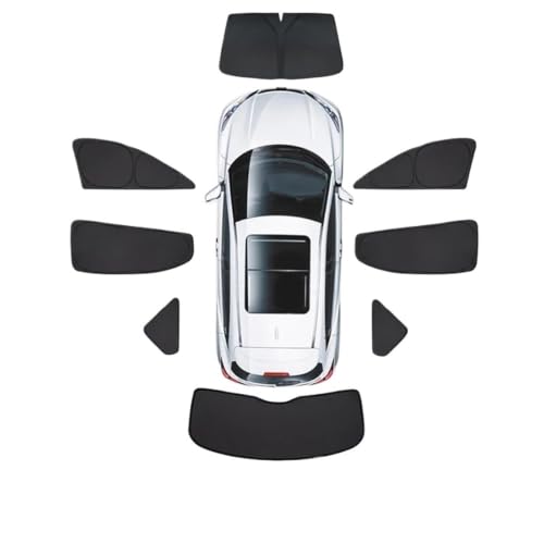 Pare-soleil Tesla Model Y Juniper protection thermique intégrée pour camping en voiture