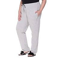 CUPID Women Cotton Plus Size Plain Night Track Pant, Lower, Sports Trouser, Lounge N Gym Wear For Ladies_Grey_7Xl Regular Relaxed Athletic Classic