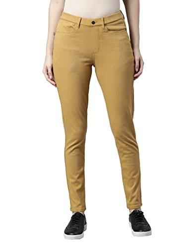 Image of GO COLORS Women Mid Rise Premium Straight Jeans