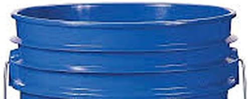 5 Gallon (20L) Plastic Buckets, 3-Pack - Blue
