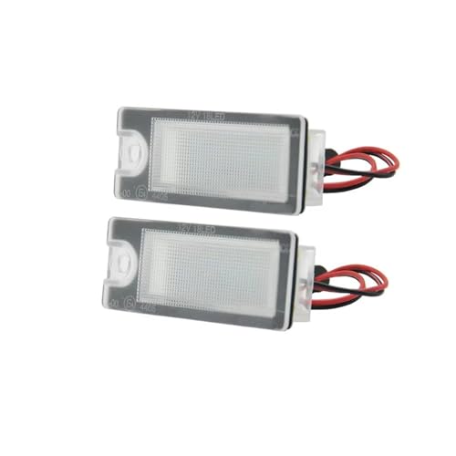Lámpara matrícula LED 12V para viajes nocturnos seguros en Volvo V70 y XC70 familiar