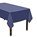Party Essentials ValuMost Plastic Table Cover Available in 36 Colors, 54" x 108", Navy Blue