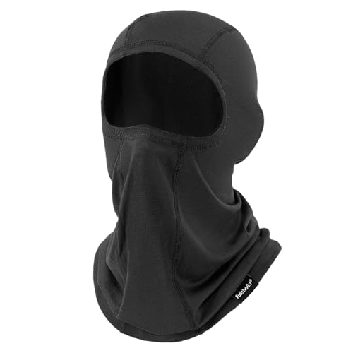 Summer Cooling Balaclava Face Mask Breathable Merino Wool for Men Women Motorcycle Balaclava...