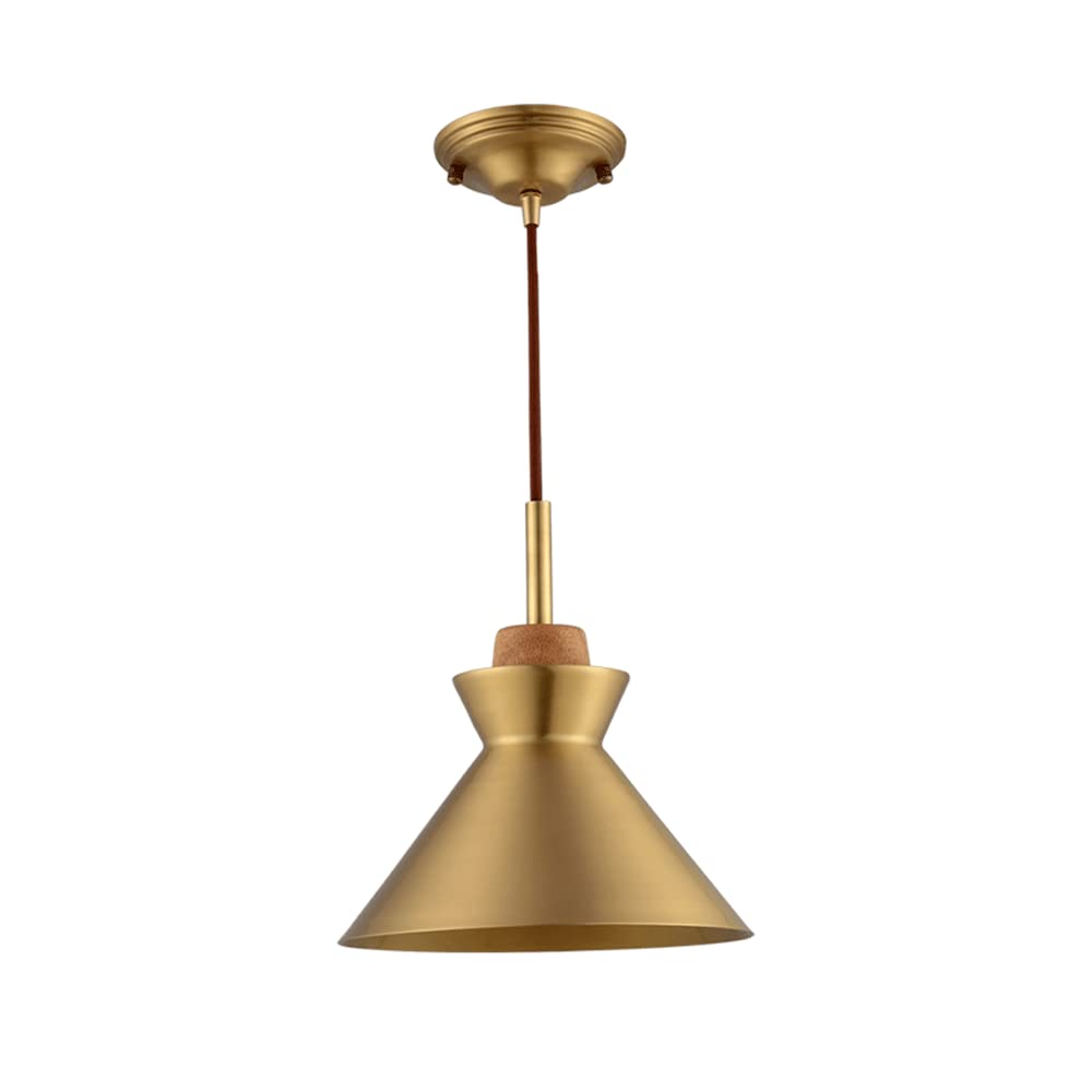 HYJAUSXB Ceiling Light Chandelier Nordic Restaurants Corridors Bars Farms Brushed Brass Bar Long-line Lighting 100 Cm Adjustable Source (Gold)