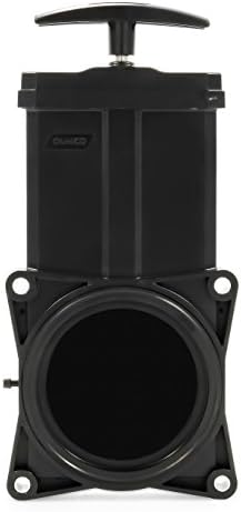 Camco 3-Inch Camper/RV Sewer Waste Valve | Features 3-Inch Diameter Gate Valve Opening | Connects to The Trailer's Existing Sewer Pipes (39513)