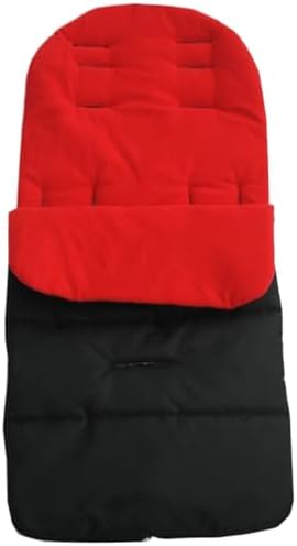 Stroller Blanket Stroller Footmuff, Warm Cozy Sleeping Bag with Polar Fleece Lining, Waterproof Windproof Bunting Bag, 2-in-1 Detachable Cover