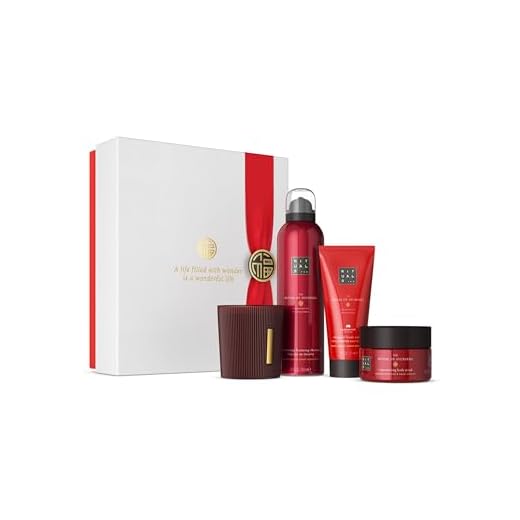 RITUALS Caja de regalo The Ritual of Ayurveda, Medium - Set de baño con productos para el cuidado de la piel con rosa india y aceite de almendras dulces - Propiedades equilibrantes